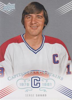 2008-09 Upper Deck Montreal Canadiens Centennial #219 Serge Savard Front