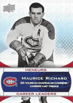 2008-09 Upper Deck Montreal Canadiens Centennial #240 Maurice Richard Front