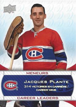 2008-09 Upper Deck Montreal Canadiens Centennial #241 Jacques Plante Front