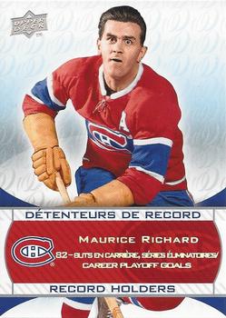 2008-09 Upper Deck Montreal Canadiens Centennial #249 Maurice Richard Front