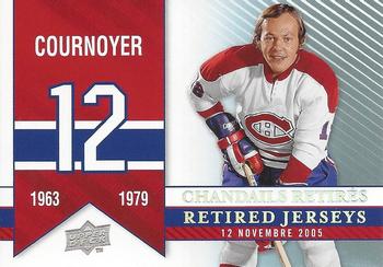 2008-09 Upper Deck Montreal Canadiens Centennial #281 Yvan Cournoyer Front