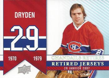 2008-09 Upper Deck Montreal Canadiens Centennial #285 Ken Dryden Front