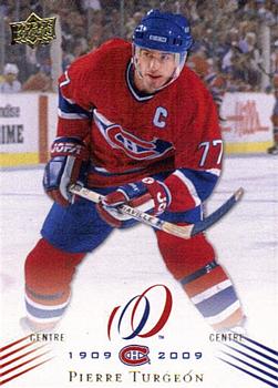 2008-09 Upper Deck Montreal Canadiens Centennial #145 Pierre Turgeon Front