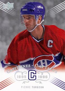 2008-09 Upper Deck Montreal Canadiens Centennial #225 Pierre Turgeon Front