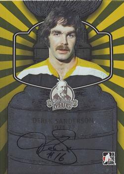 2013-14 In The Game Lord Stanley's Mug - Autographs #A-DSA2 Derek Sanderson Front