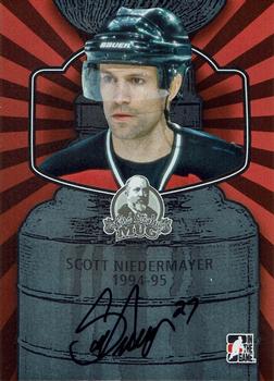 2013-14 In The Game Lord Stanley's Mug - Autographs #A-SN1 Scott Niedermayer Front