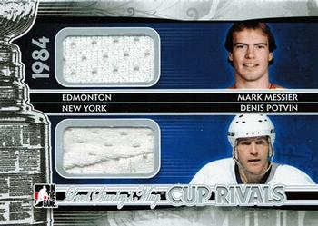 2013-14 In The Game Lord Stanley's Mug - Cup Rivals Silver #CRI-15 Mark Messier / Denis Potvin Front