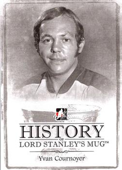 2013-14 In The Game Lord Stanley's Mug - History of Lord Stanley's Mug #HLSM-29 Yvan Cournoyer Front