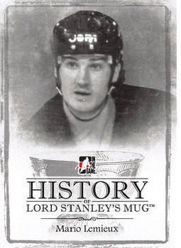 2013-14 In The Game Lord Stanley's Mug - History of Lord Stanley's Mug #HLSM-37 Mario Lemieux Front