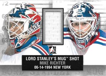 2013-14 In The Game Lord Stanley's Mug - Mug Shots Jerseys #MS-20 Mike Richter Front