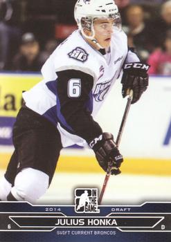 2014 In The Game Draft Prospects #13 Julius Honka Front