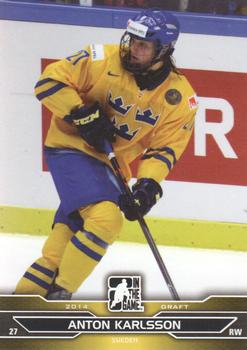 2014 In The Game Draft Prospects #67 Anton Karlsson Front
