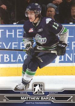 2014 In The Game Draft Prospects #72 Mathew Barzal Front