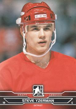 2014 In The Game Draft Prospects #88 Steve Yzerman Front