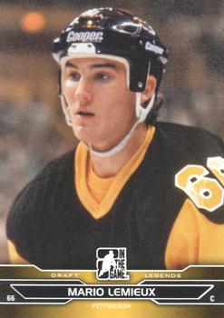 2014 In The Game Draft Prospects #90 Mario Lemieux Front