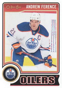 2014-15 O-Pee-Chee #7 Andrew Ference Front