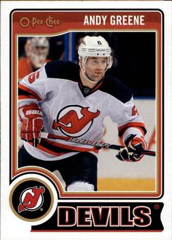 2014-15 O-Pee-Chee #43 Andy Greene Front