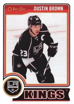 2014-15 O-Pee-Chee #62 Dustin Brown Front