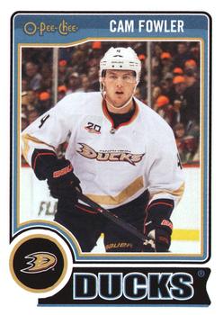 2014-15 O-Pee-Chee #108 Cam Fowler Front