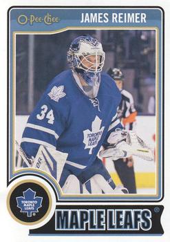 2014-15 O-Pee-Chee #130 James Reimer Front