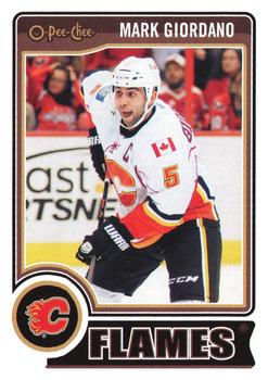 2014-15 O-Pee-Chee #277 Mark Giordano Front