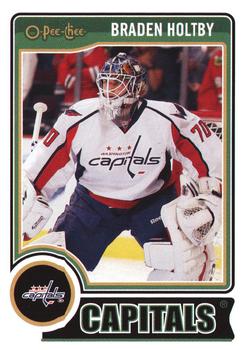 2014-15 O-Pee-Chee #327 Braden Holtby Front