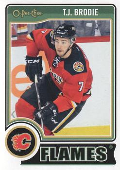 2014-15 O-Pee-Chee #369 T.J. Brodie Front