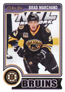 2014-15 O-Pee-Chee #486 Brad Marchand Front