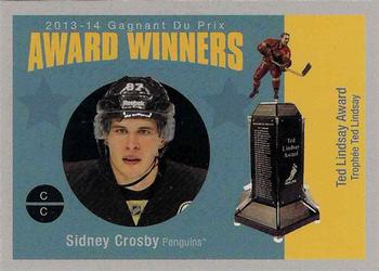 2014-15 O-Pee-Chee #609 Sidney Crosby Front