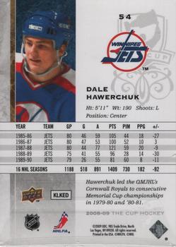 2008-09 Upper Deck The Cup #54 Dale Hawerchuk Back