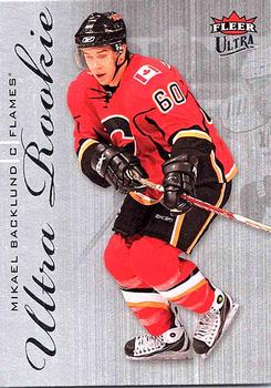 2009-10 Ultra #233 Mikael Backlund Front