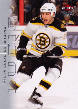 2009-10 Ultra #198 Milan Lucic Front