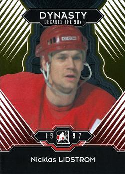 2013-14 In The Game Decades 1990s - Gold #168 Nicklas Lidstrom Front