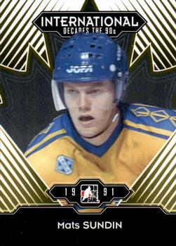 2013-14 In The Game Decades 1990s - Gold #16 Mats Sundin Front