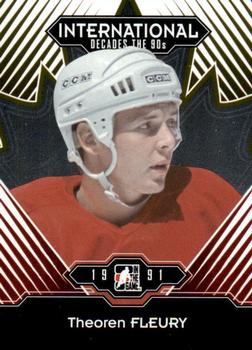 2013-14 In The Game Decades 1990s - Gold #23 Theoren Fleury Front