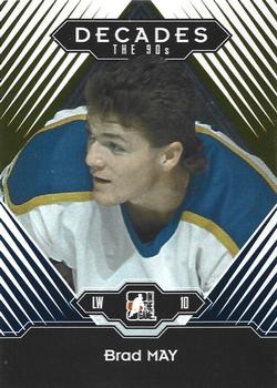 2013-14 In The Game Decades 1990s - Gold #36 Brad May Front