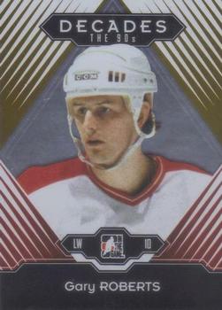 2013-14 In The Game Decades 1990s - Gold #58 Gary Roberts Front