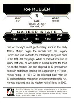2013-14 In The Game Decades 1990s - Gold #74 Joe Mullen Back