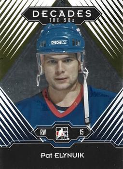2013-14 In The Game Decades 1990s - Gold #114 Pat Elynuik Front