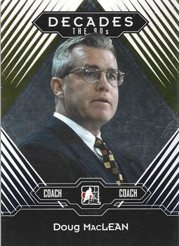 2013-14 In The Game Decades 1990s - Gold #156 Doug MacLean Front