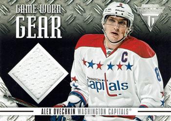 2012-13 Panini Rookie Anthology - Titanium Game-worn Gear #GG-AO Alex Ovechkin Front