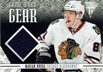 2012-13 Panini Rookie Anthology - Titanium Game-worn Gear #GG-MH Marian Hossa Front