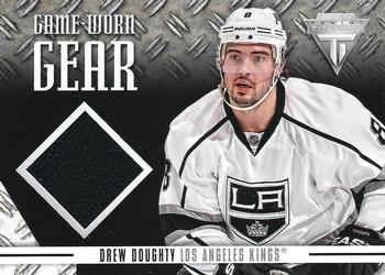2012-13 Panini Rookie Anthology - Titanium Game-worn Gear #GG-DD Drew Doughty Front