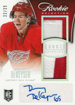 2013-14 Panini Rookie Anthology - Rookie Selection Patch #137 Danny DeKeyser Front