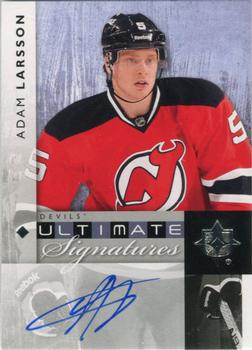 2011-12 Upper Deck Ultimate Collection - Ultimate Signatures #US-AL Adam Larsson Front