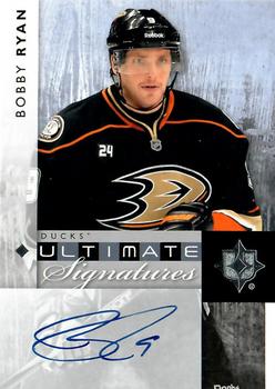 2011-12 Upper Deck Ultimate Collection - Ultimate Signatures #US-BR Bobby Ryan Front