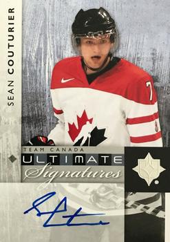 2011-12 Upper Deck Ultimate Collection - Ultimate Signatures #US-CU Sean Couturier Front
