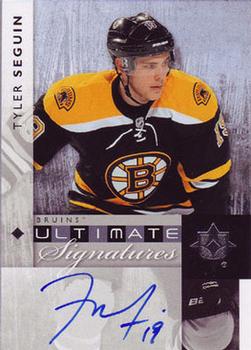 2011-12 Upper Deck Ultimate Collection - Ultimate Signatures #US-TS Tyler Seguin Front