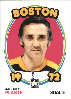 2009-10 In The Game 1972 The Year In Hockey #8 Jacques Plante Front
