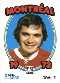 2009-10 In The Game 1972 The Year In Hockey #18 Michel Plasse Front